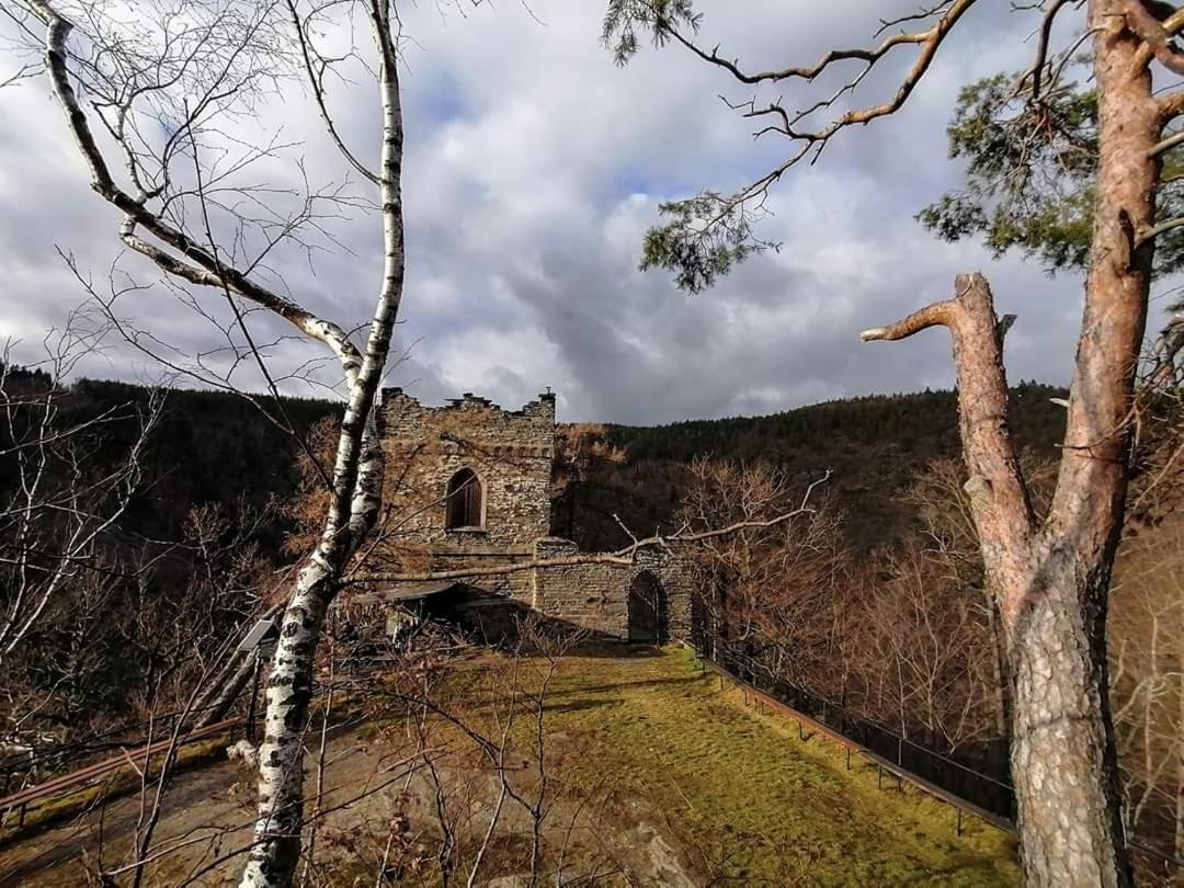 Bungalow Schwarzatalblick In Bad Blankenburg Ortsteil Boehlscheiben Exteriér fotografie