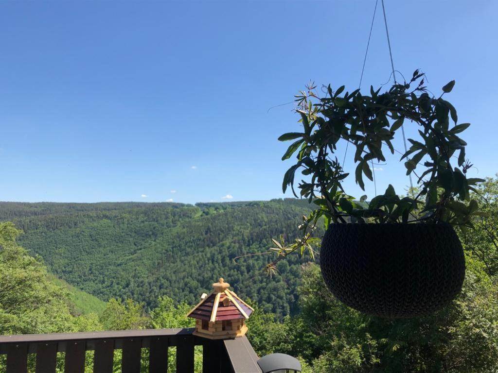Bungalow Schwarzatalblick In Bad Blankenburg Ortsteil Boehlscheiben Exteriér fotografie